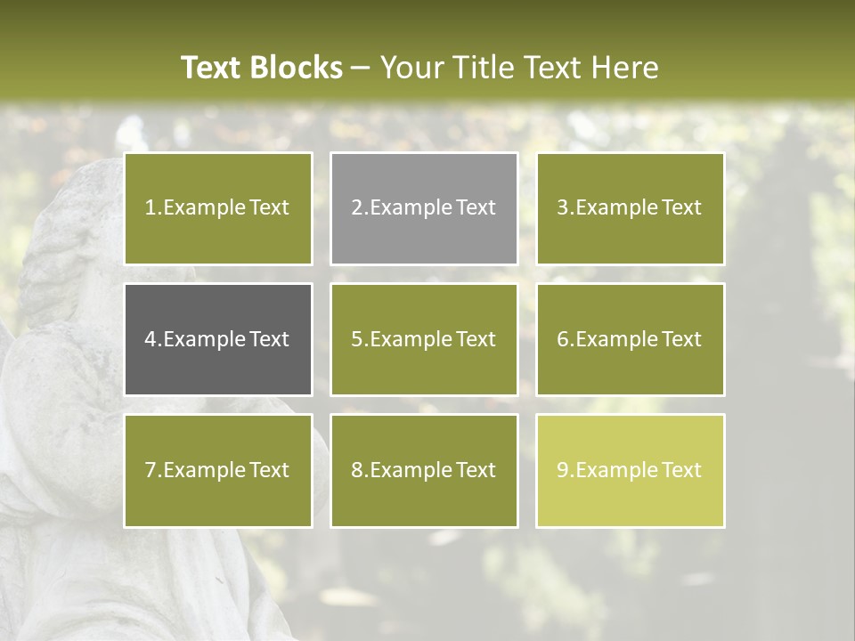 Warsaw Godly Churchyard PowerPoint Template