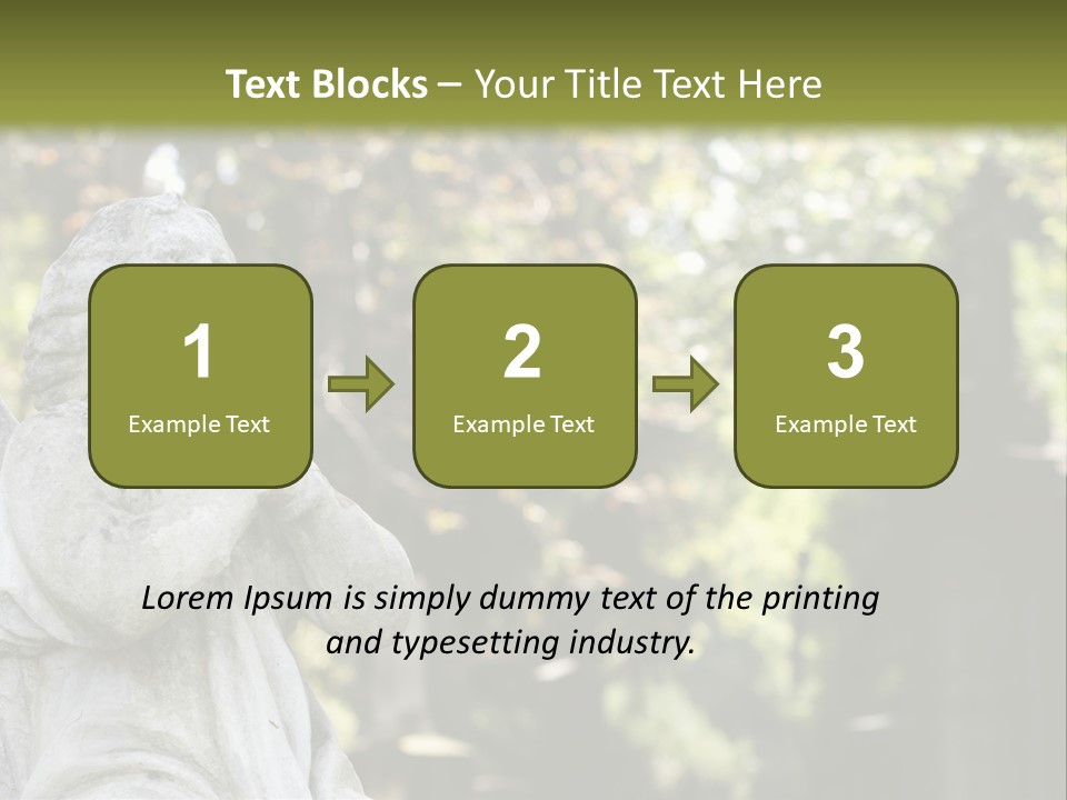 Warsaw Godly Churchyard PowerPoint Template