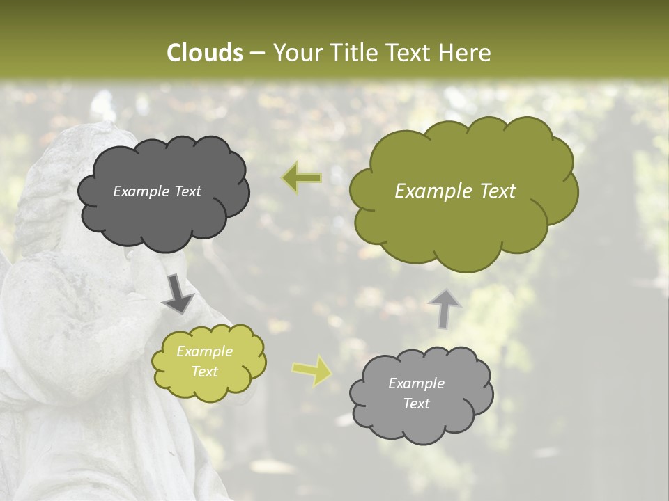 Warsaw Godly Churchyard PowerPoint Template