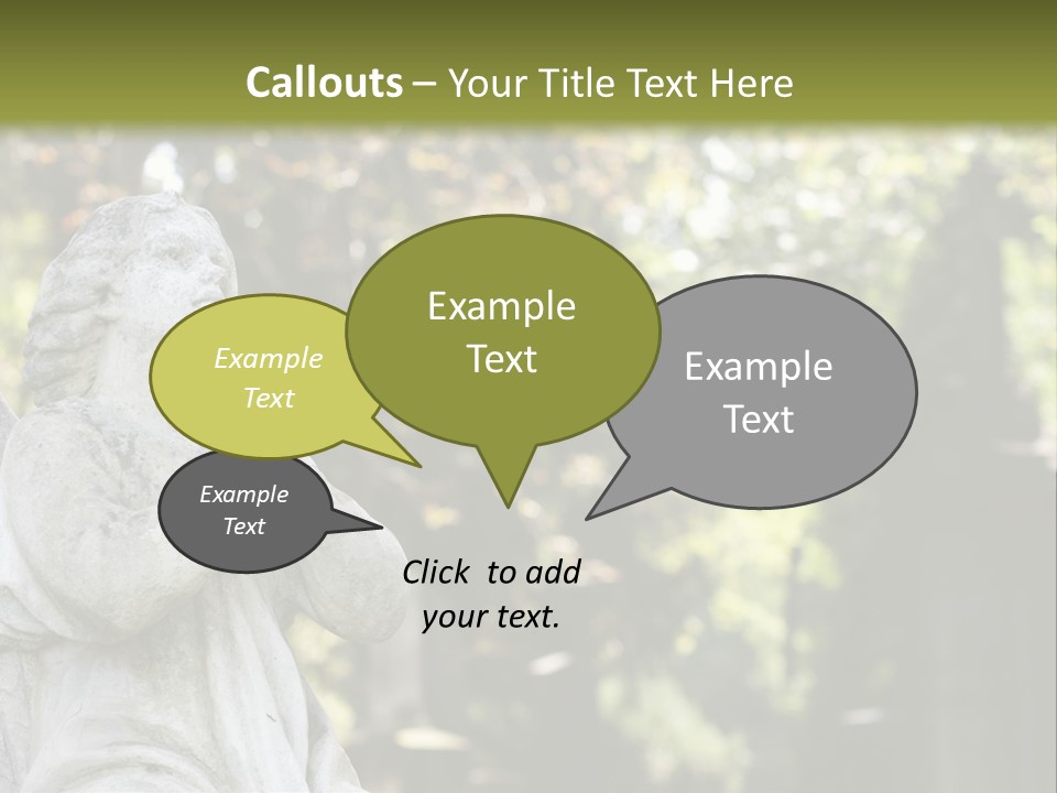 Warsaw Godly Churchyard PowerPoint Template