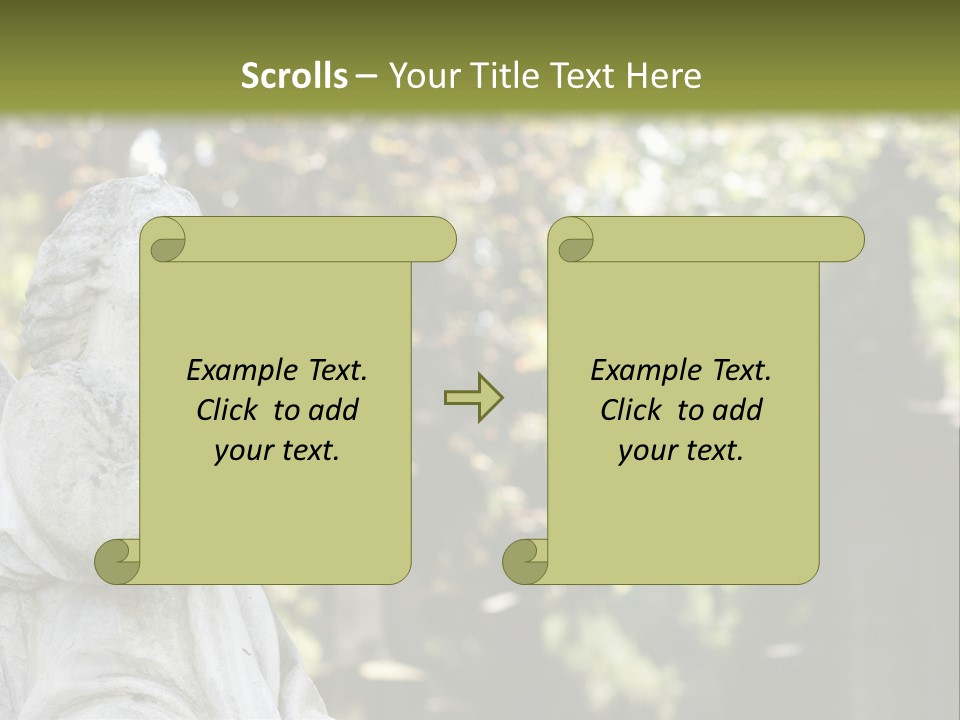 Warsaw Godly Churchyard PowerPoint Template