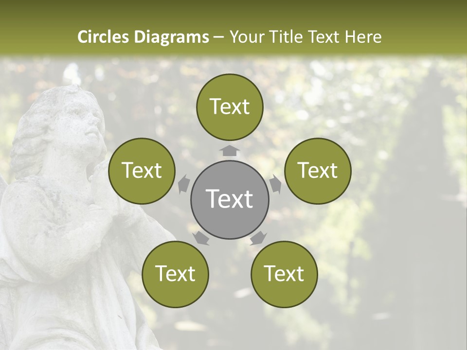 Warsaw Godly Churchyard PowerPoint Template