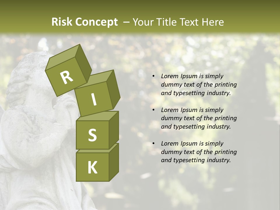 Warsaw Godly Churchyard PowerPoint Template