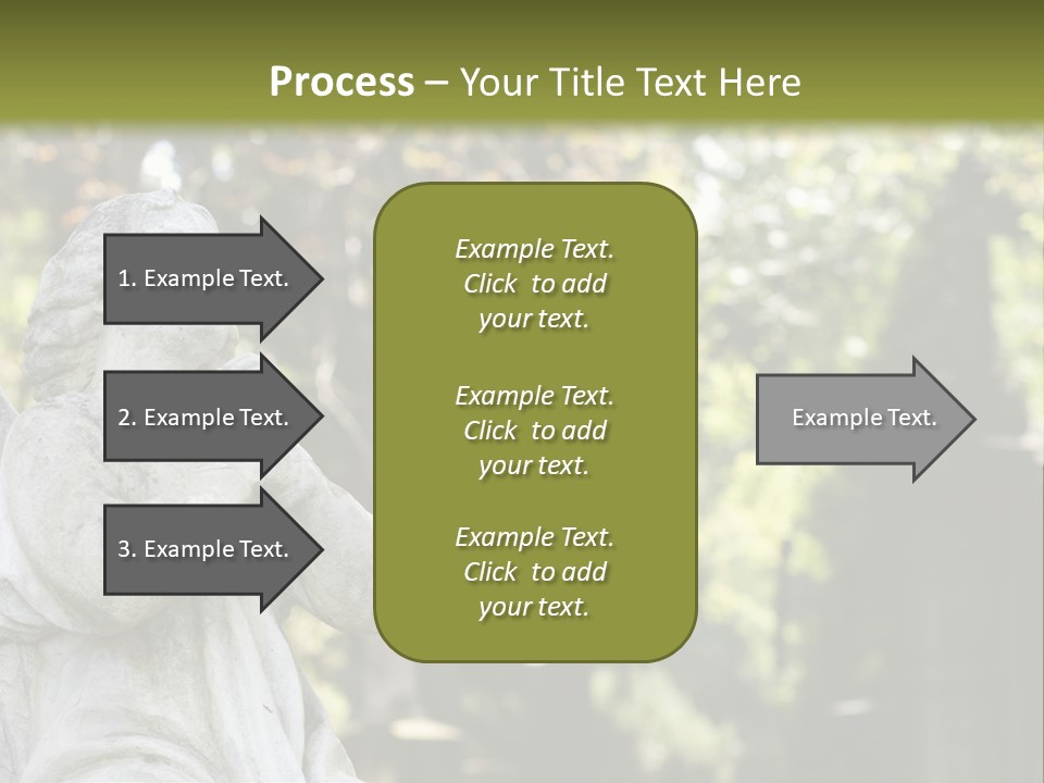 Warsaw Godly Churchyard PowerPoint Template
