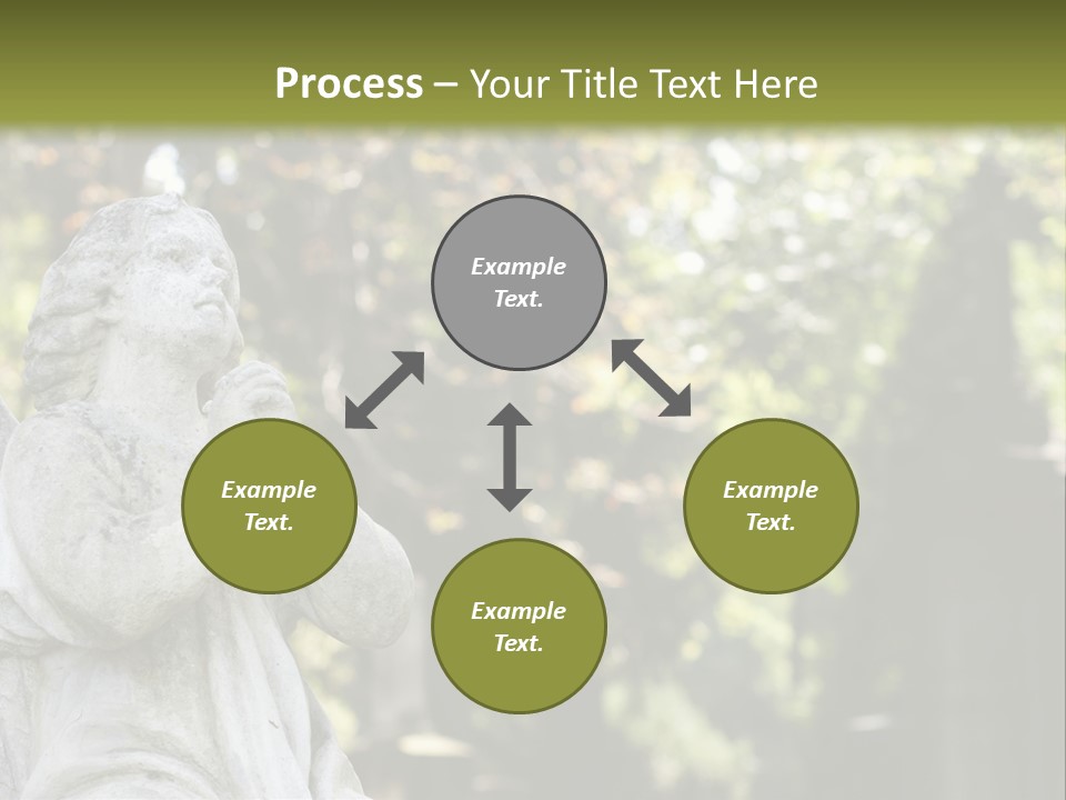 Warsaw Godly Churchyard PowerPoint Template