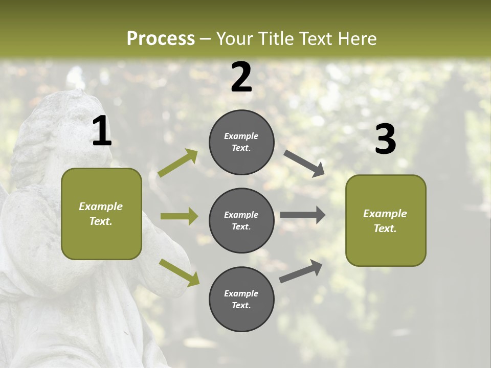 Warsaw Godly Churchyard PowerPoint Template