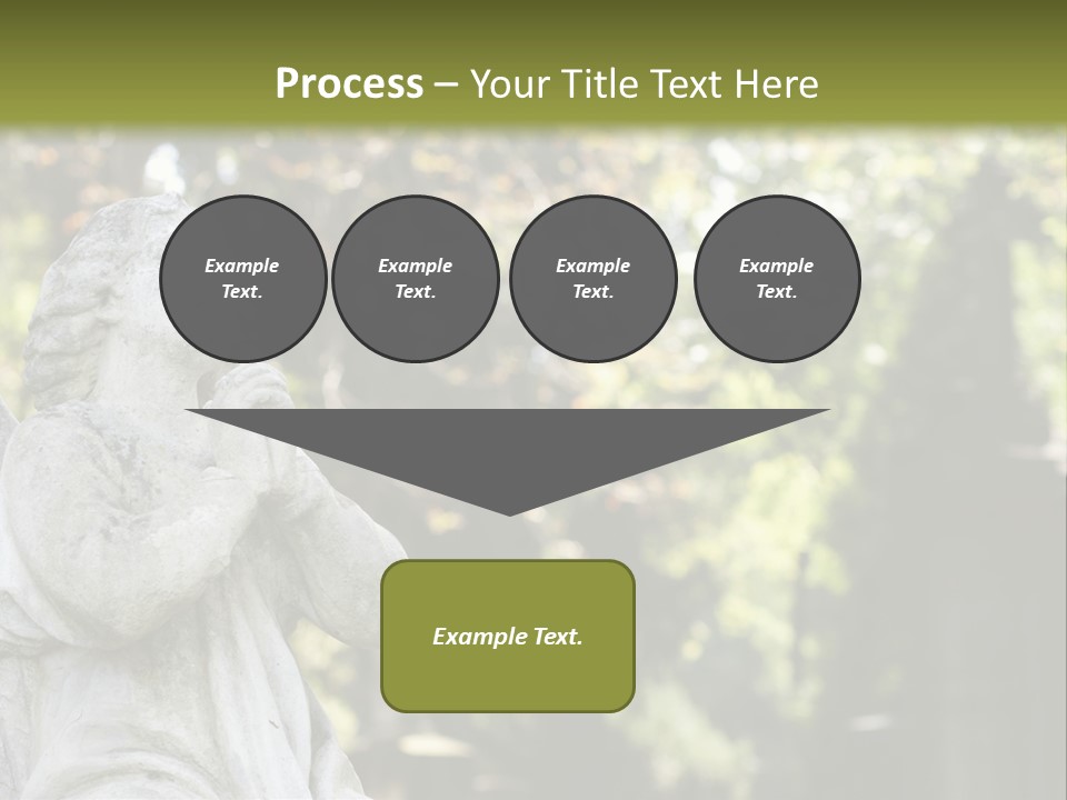 Warsaw Godly Churchyard PowerPoint Template