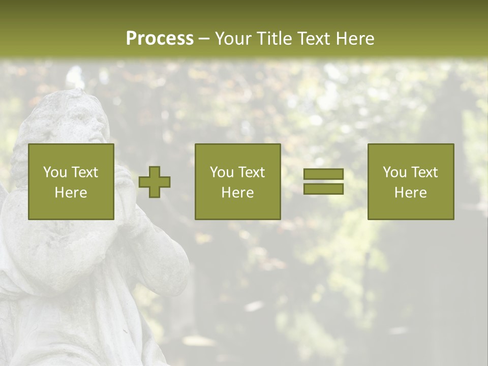 Warsaw Godly Churchyard PowerPoint Template