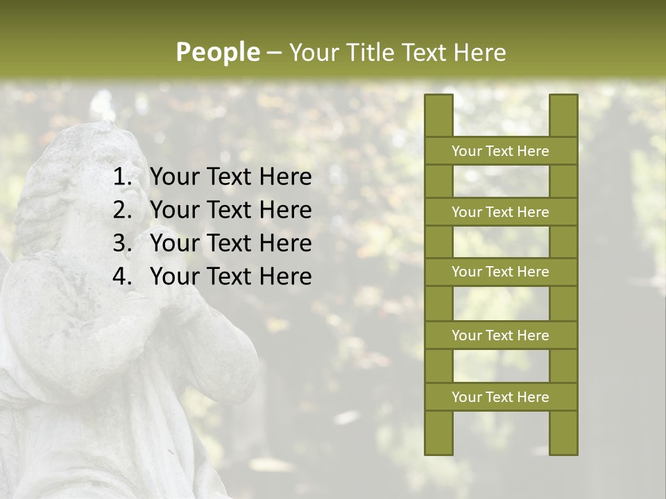 Warsaw Godly Churchyard PowerPoint Template