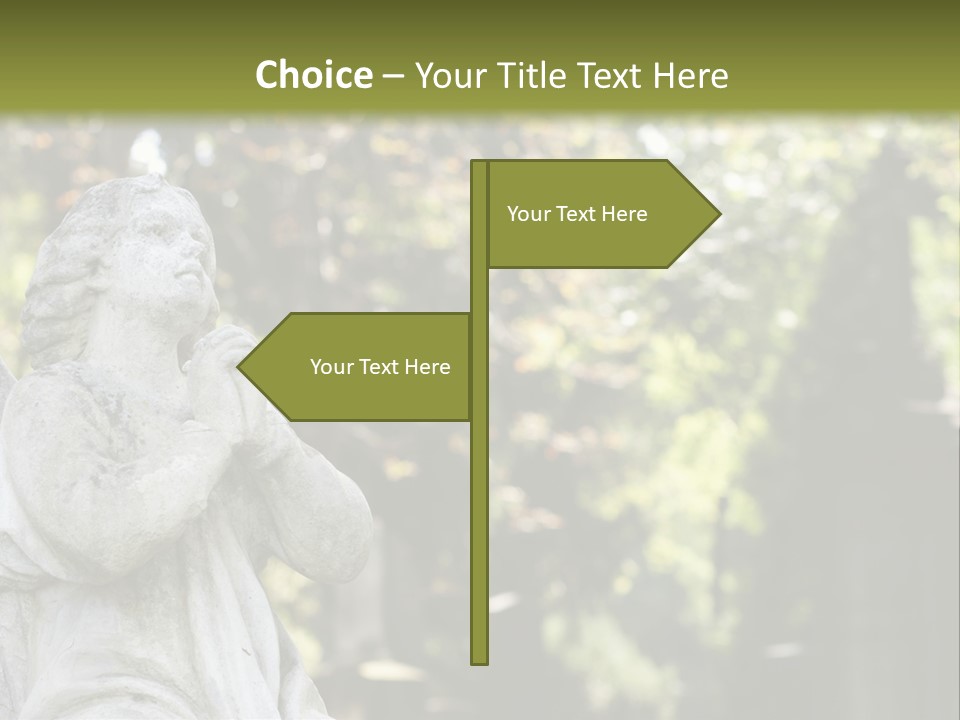 Warsaw Godly Churchyard PowerPoint Template