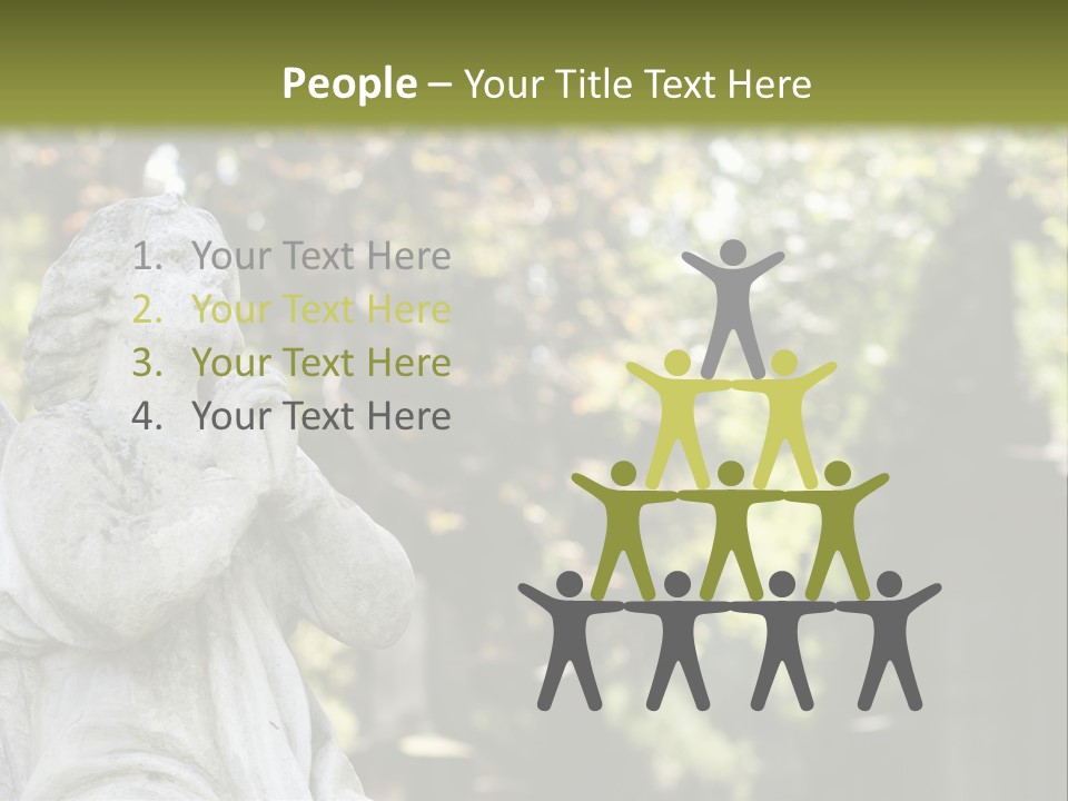 Warsaw Godly Churchyard PowerPoint Template