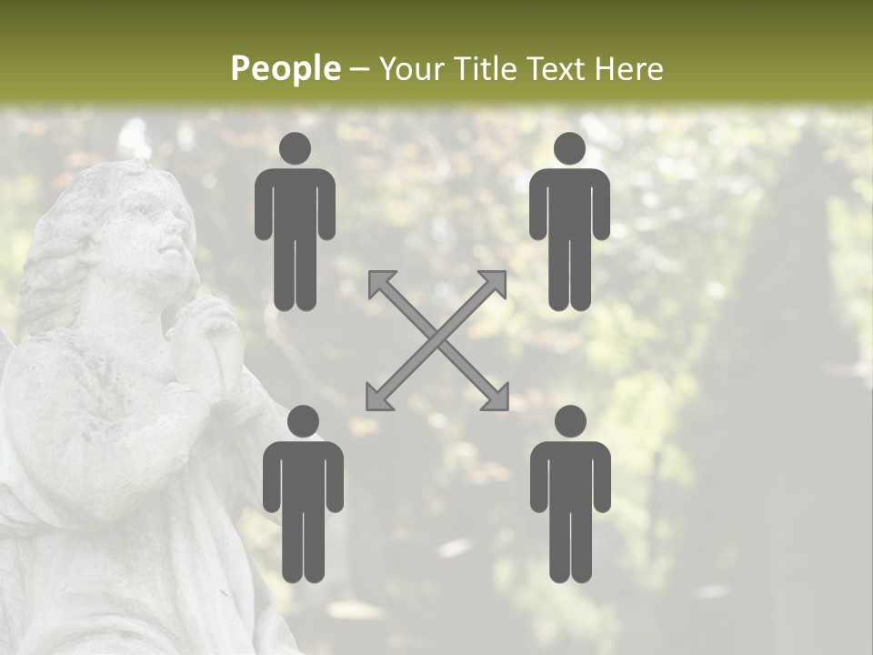 Warsaw Godly Churchyard PowerPoint Template