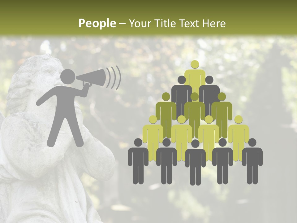 Warsaw Godly Churchyard PowerPoint Template