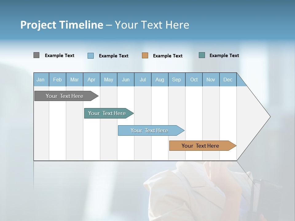 A Woman Smoking A Cigarette In A City PowerPoint Template