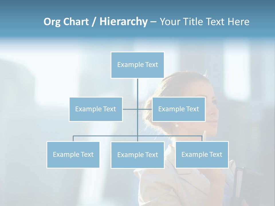 A Woman Smoking A Cigarette In A City PowerPoint Template