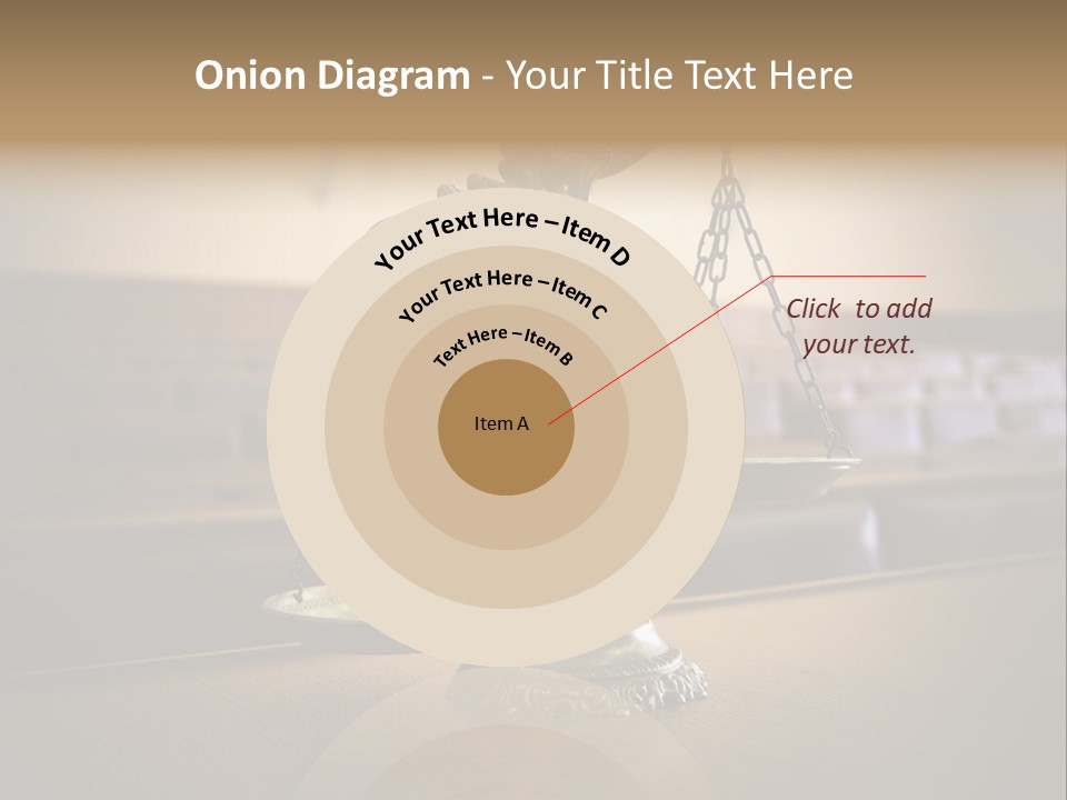 Weight Liberty Courtroom PowerPoint Template
