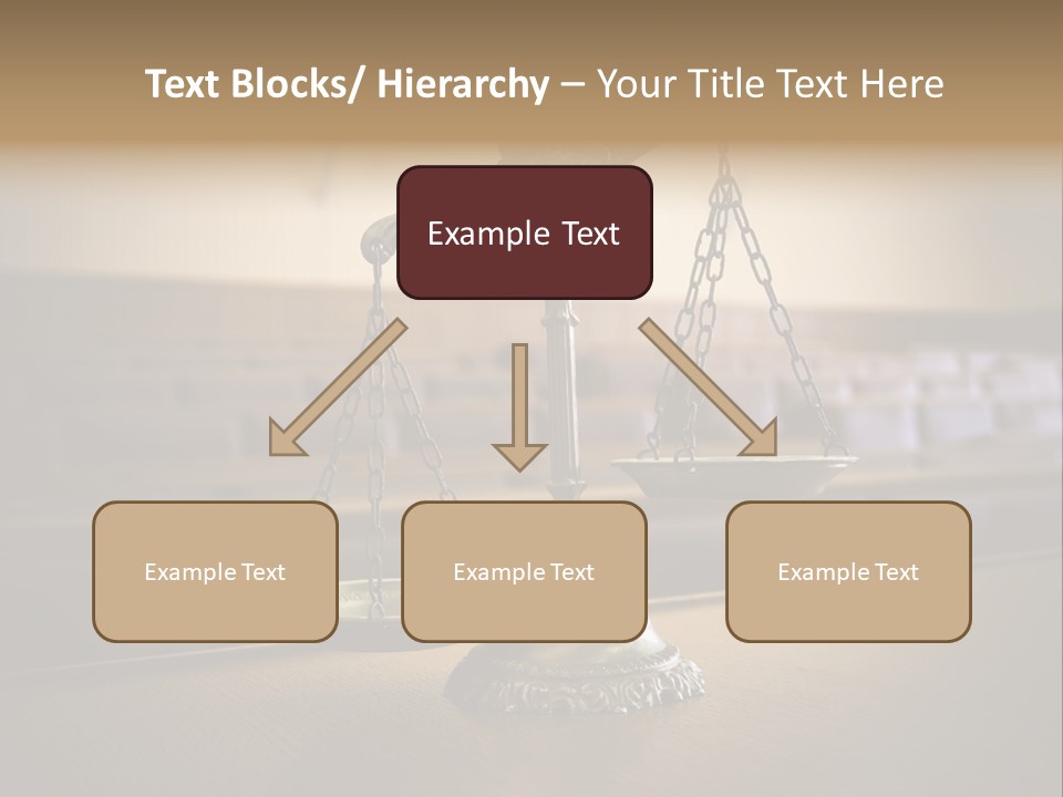 Weight Liberty Courtroom PowerPoint Template