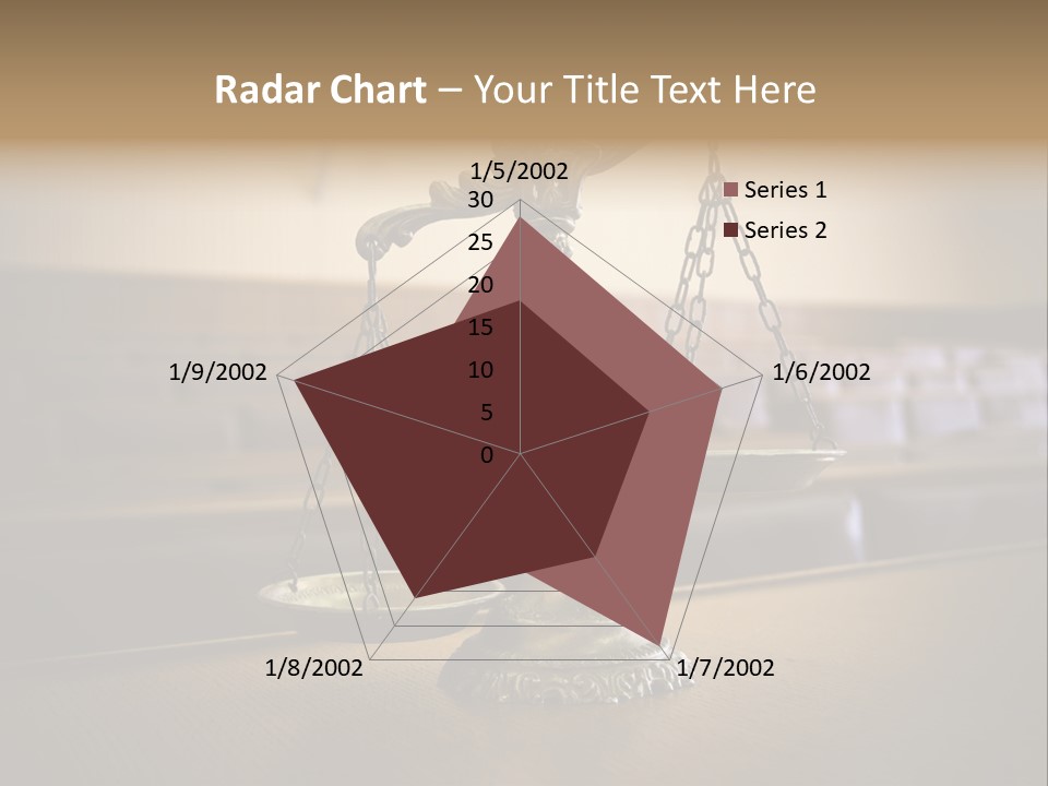 Weight Liberty Courtroom PowerPoint Template