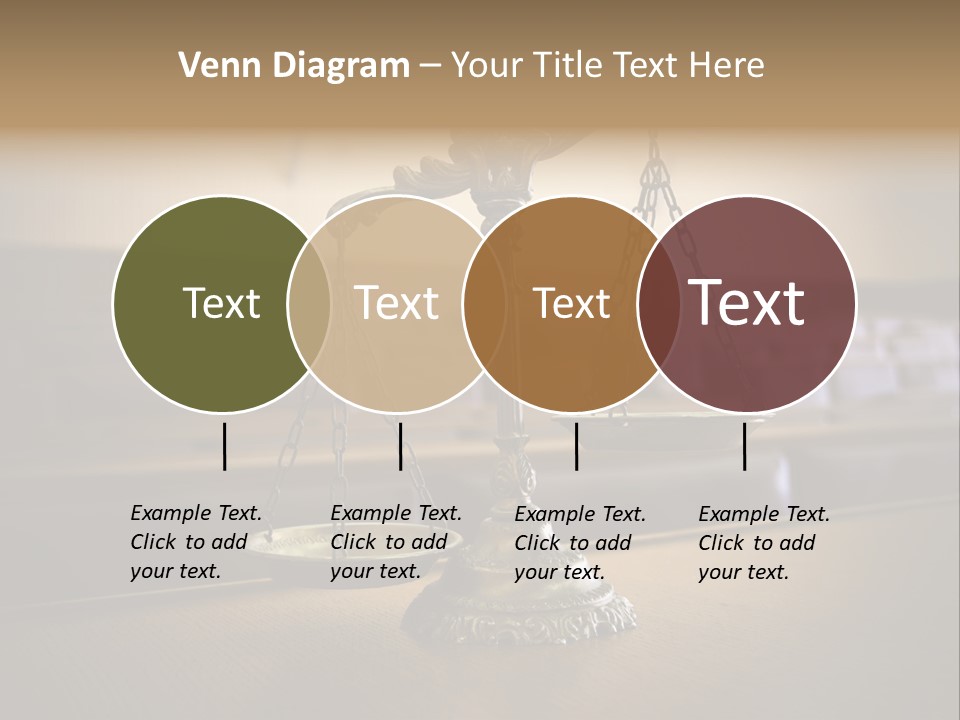 Weight Liberty Courtroom PowerPoint Template