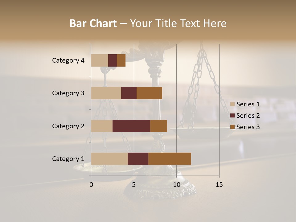Weight Liberty Courtroom PowerPoint Template