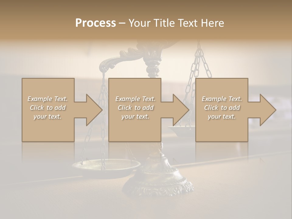 Weight Liberty Courtroom PowerPoint Template