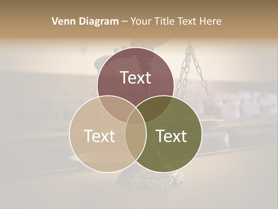 Weight Liberty Courtroom PowerPoint Template