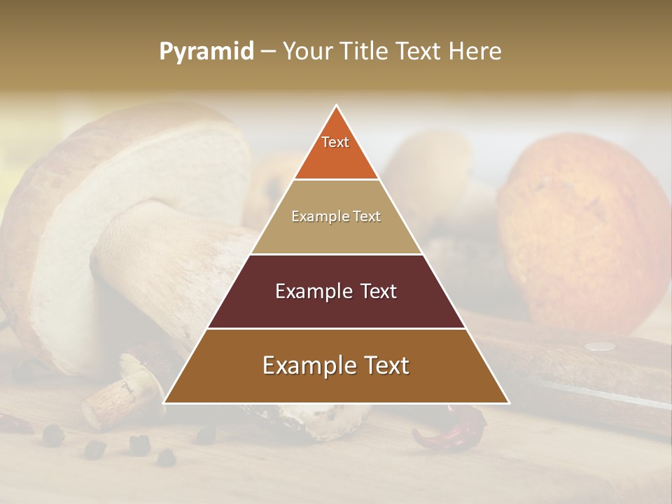 Tasty Cutting Board Cooking PowerPoint Template