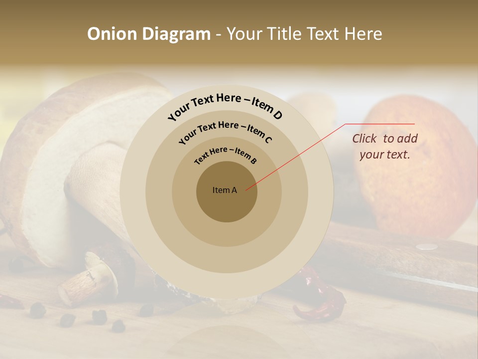 Tasty Cutting Board Cooking PowerPoint Template