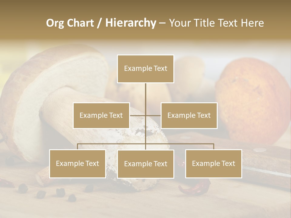Tasty Cutting Board Cooking PowerPoint Template