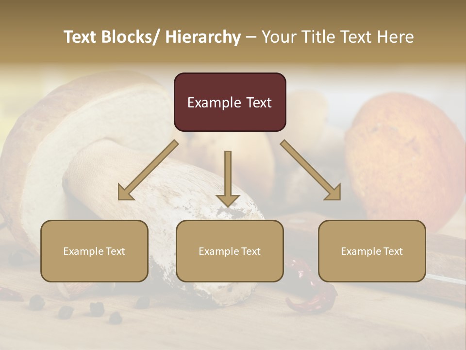 Tasty Cutting Board Cooking PowerPoint Template