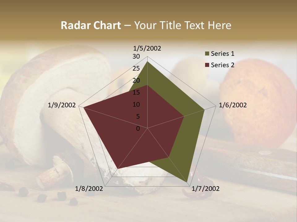 Tasty Cutting Board Cooking PowerPoint Template