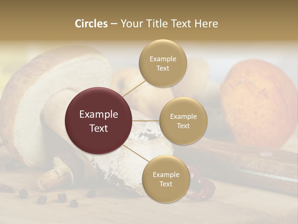 Tasty Cutting Board Cooking PowerPoint Template