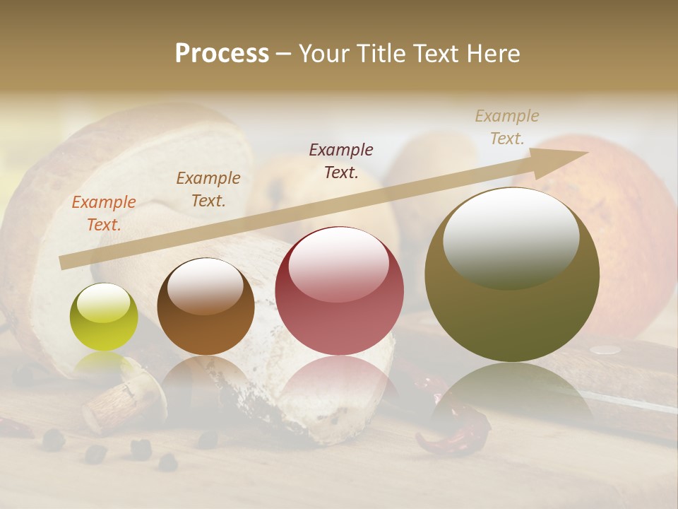 Tasty Cutting Board Cooking PowerPoint Template