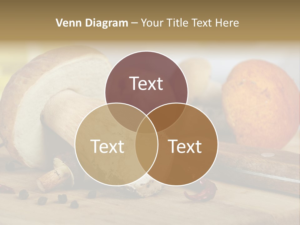 Tasty Cutting Board Cooking PowerPoint Template