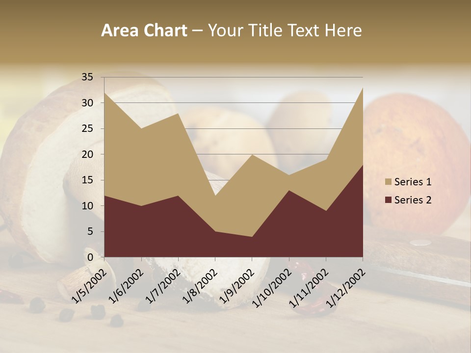 Tasty Cutting Board Cooking PowerPoint Template