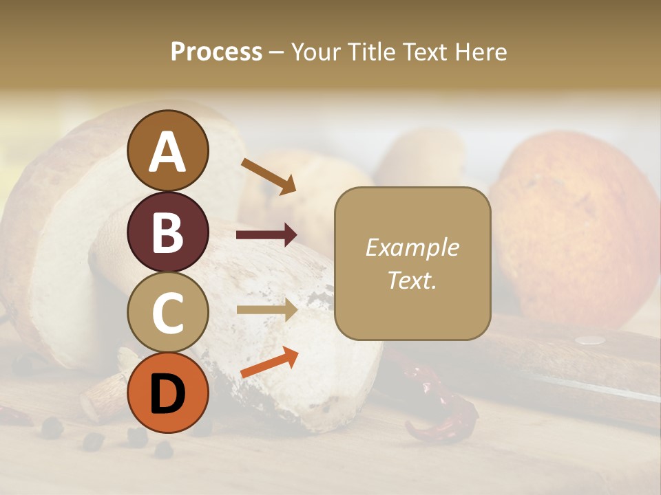 Tasty Cutting Board Cooking PowerPoint Template
