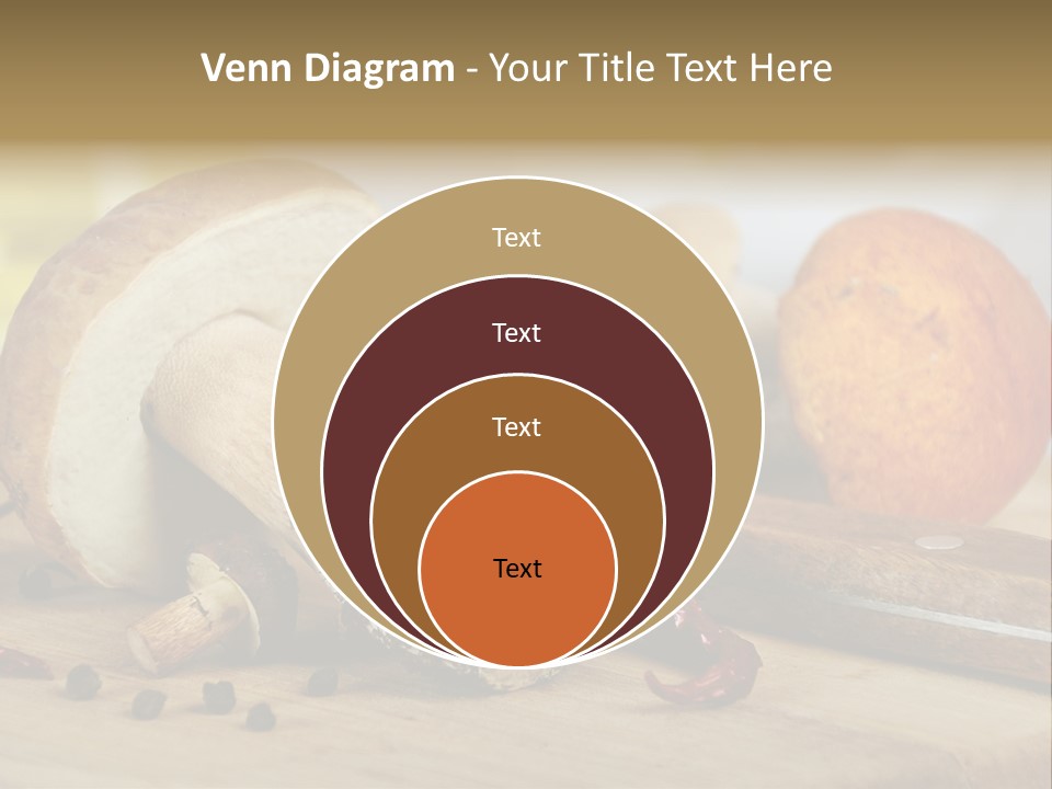 Tasty Cutting Board Cooking PowerPoint Template