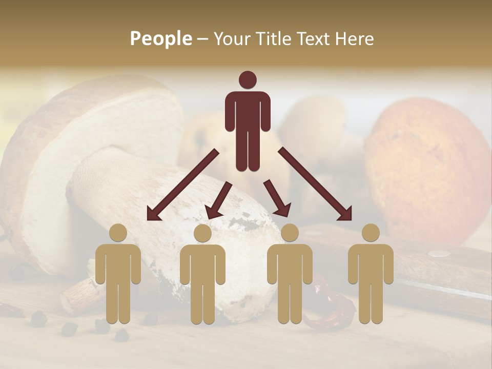 Tasty Cutting Board Cooking PowerPoint Template