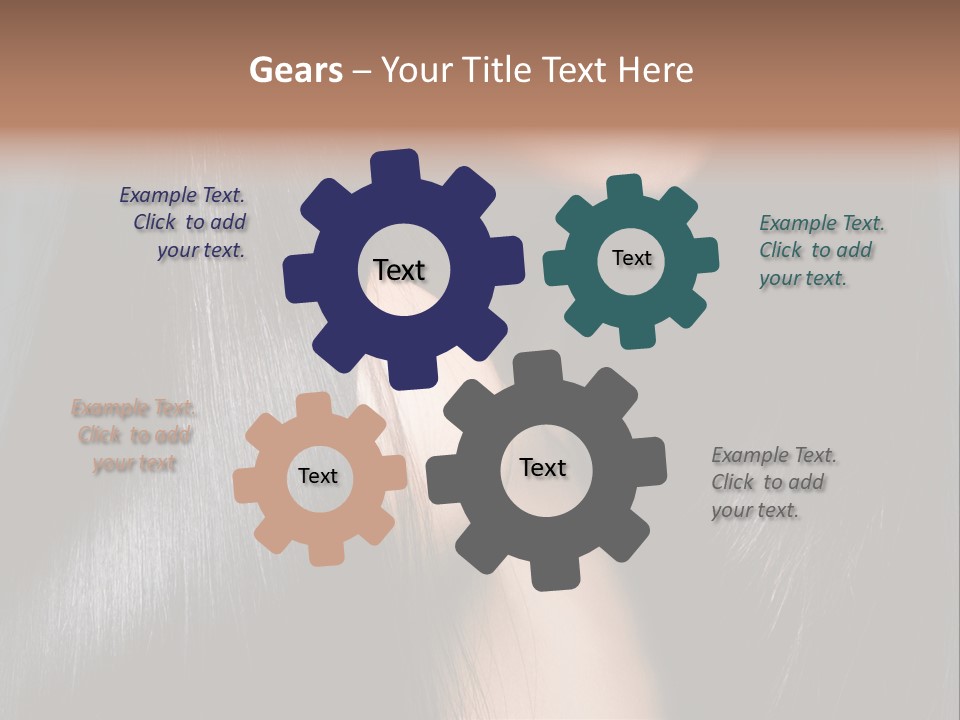 Care Styling Coloring PowerPoint Template