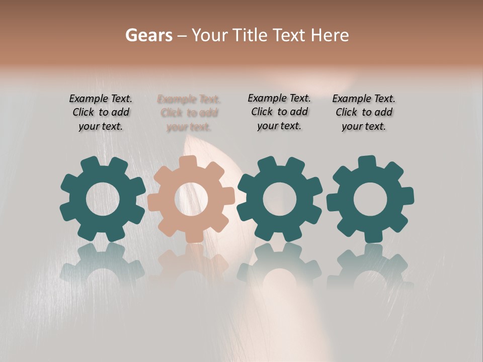 Care Styling Coloring PowerPoint Template