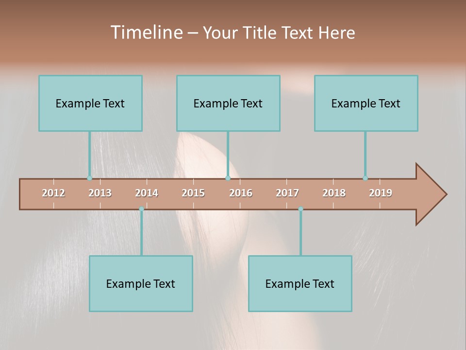 Care Styling Coloring PowerPoint Template
