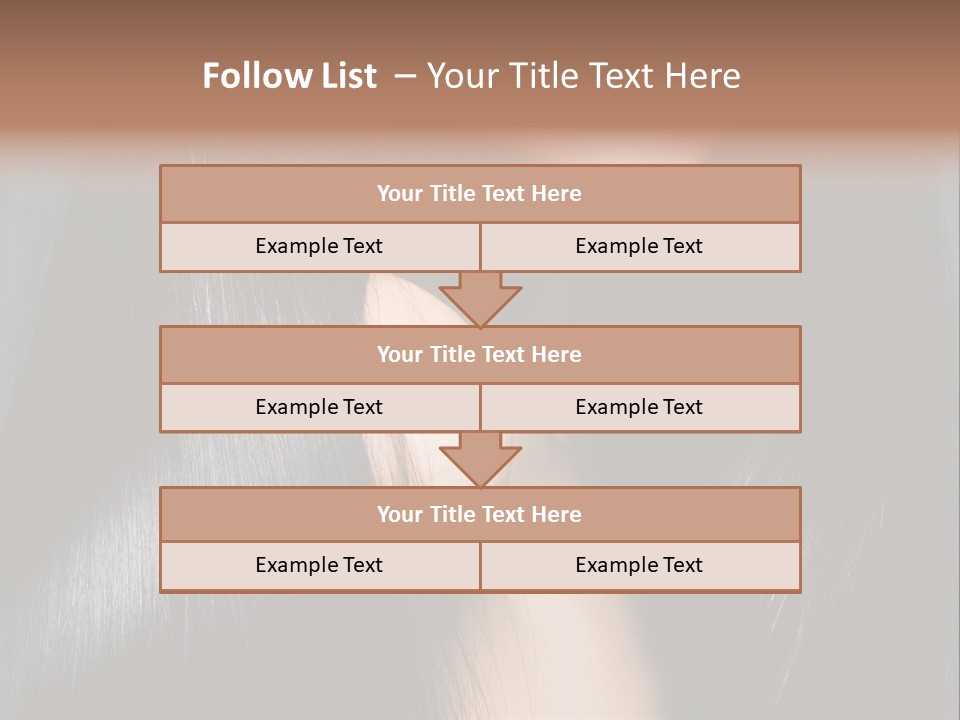 Care Styling Coloring PowerPoint Template