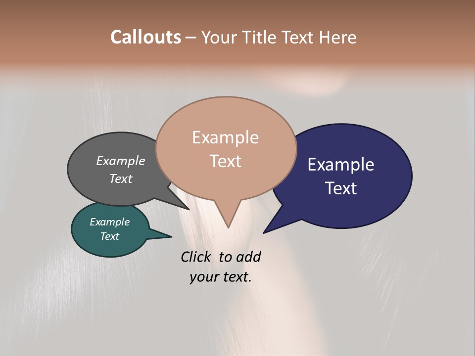 Care Styling Coloring PowerPoint Template