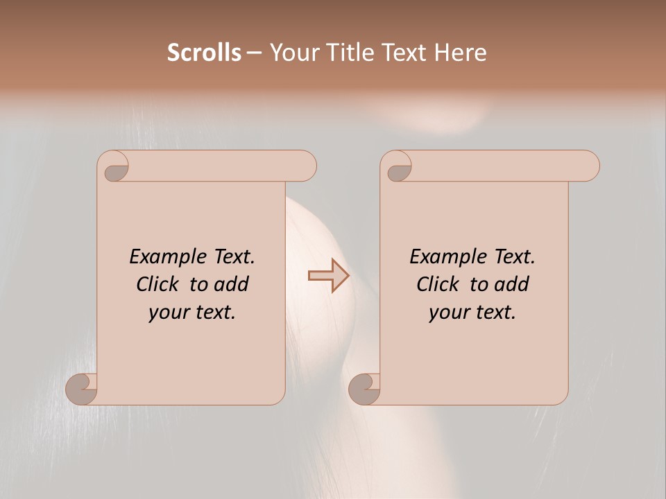 Care Styling Coloring PowerPoint Template