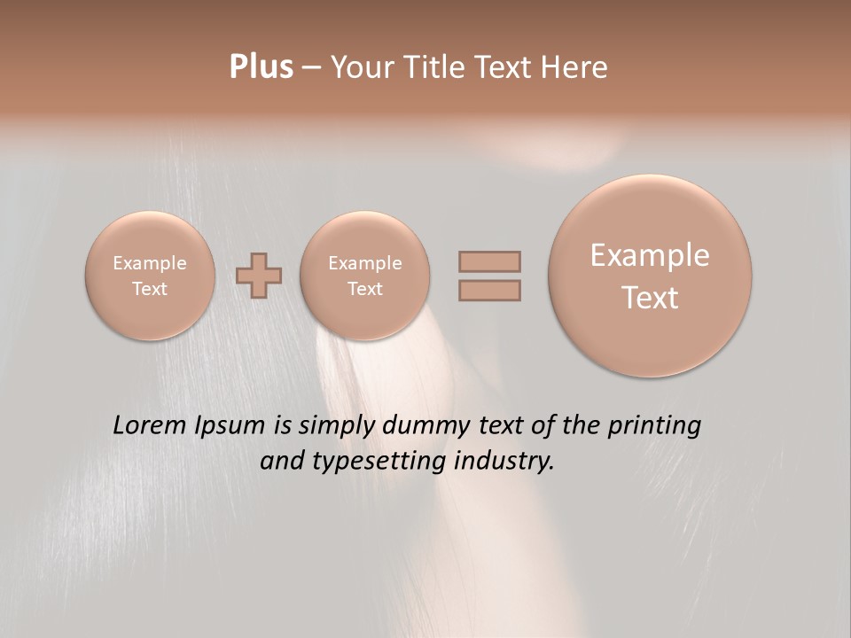 Care Styling Coloring PowerPoint Template