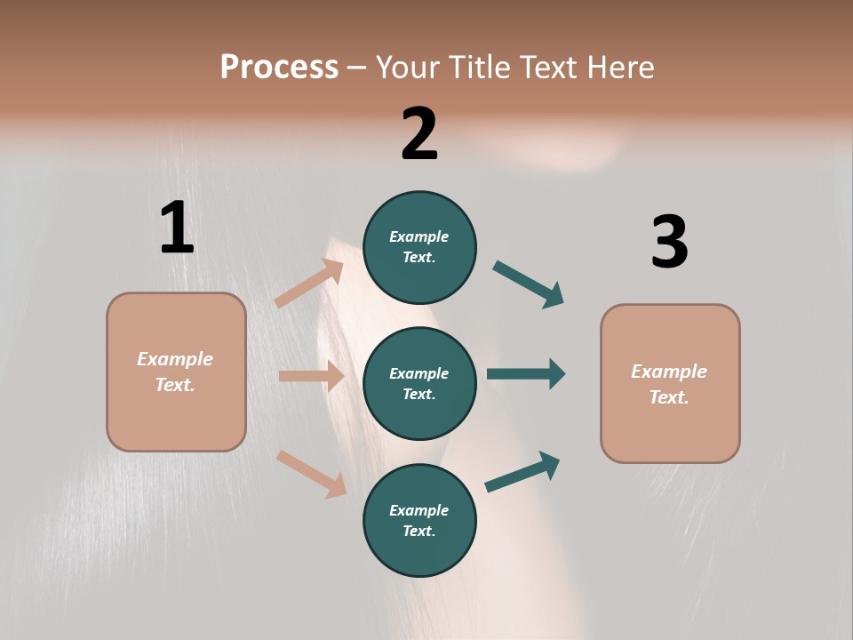 Care Styling Coloring PowerPoint Template