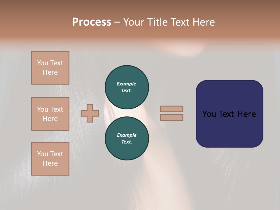 Care Styling Coloring PowerPoint Template