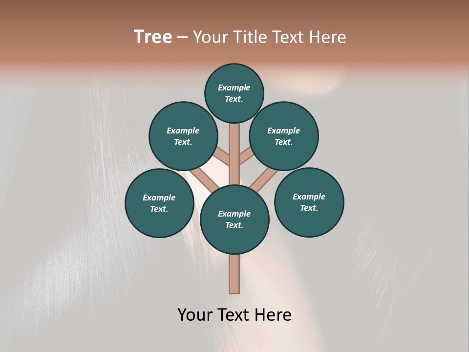 Care Styling Coloring PowerPoint Template