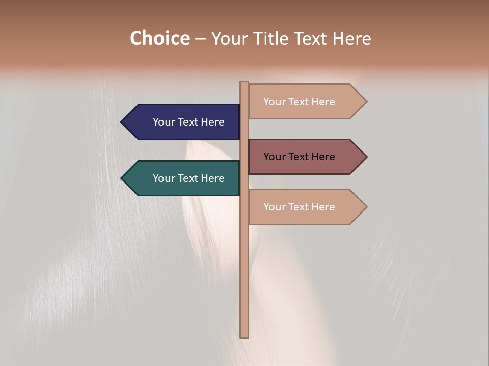 Care Styling Coloring PowerPoint Template