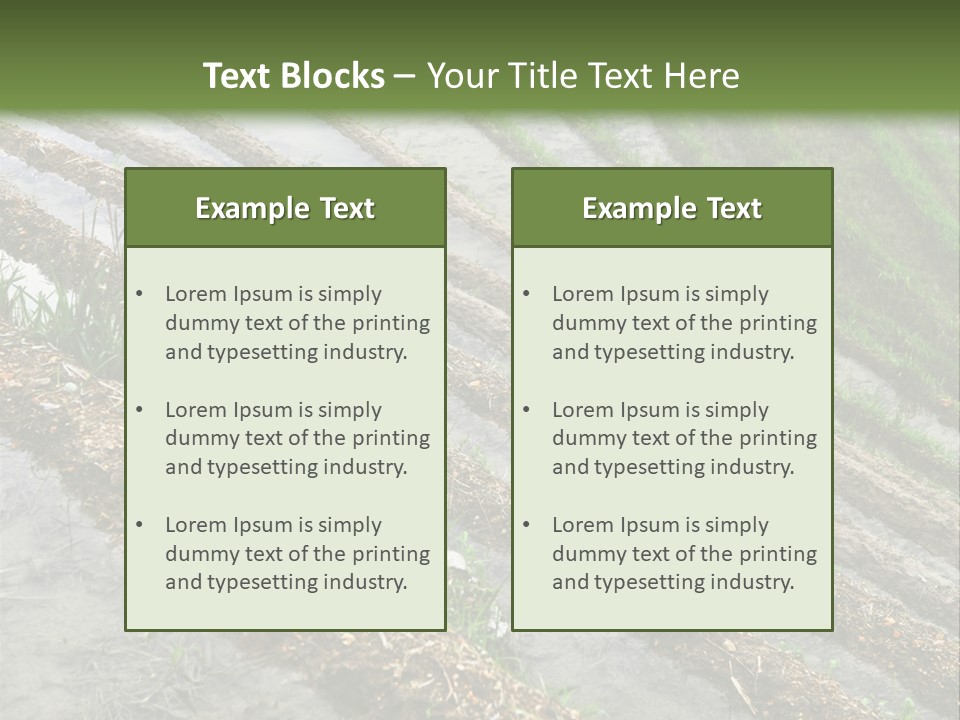 Province Water China PowerPoint Template